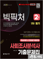 2025 빅픽처 사회조사분석사 2급 필기 기출문제집(무료강의)