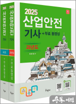 2025 산업안전기사 과년도+무료동영상(전2권)