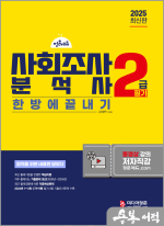 2025 사회조사분석사 2급 필기 한방에 끝내기