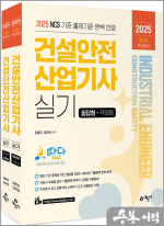2025 따다 건설안전산업기사 실기 초간단 핵심완성(필답형+작업형)(전2권)