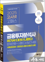 2025 고시넷 금융투자분석사 여기서 다(多) 나온다: 문제은행+시험 다시보기 4회