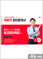 2024 박문각 공인중개사 최성진 부동산공법 비교정리특강