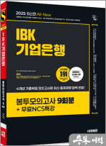 2025 최신판 시대에듀 All-New IBK기업은행 필기시험 봉투모의고사 9회분+무료NCS특강(봉투)