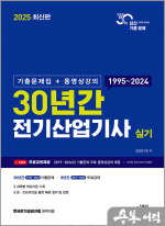2025 최신판 30년간 전기산업기사 실기(기출문제집+동영상강의)
